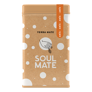 Yerbera – Boîte en métal + Soul Mate Orgánica Anís 0,5 kg