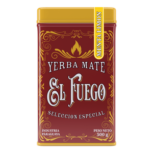 Yerbera - Plechovka + El Fuego Menta Limon 0,5kg 
