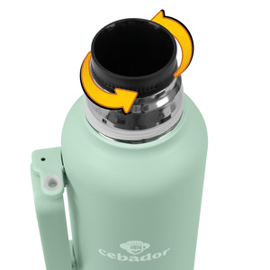 24 x YerbaGo – Thermos con calabassa e bombilla 1,3 L – pistacchio