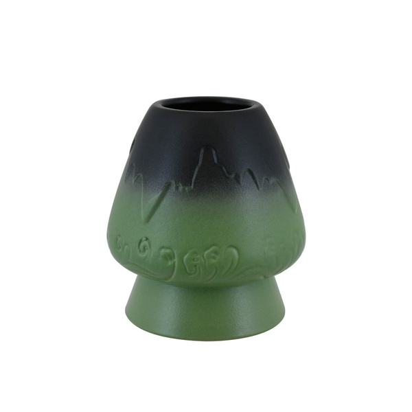 Kusenaoshi Mountain – Support pour fouet à matcha (vert)