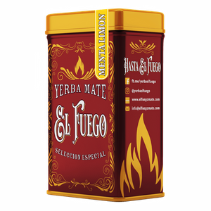 32 x Yerbera - Lattina di El Fuego Menta Limon 0,5 kg