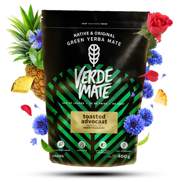 40 x Verde Mate Green Advocaat - Tostada 0,4 kg