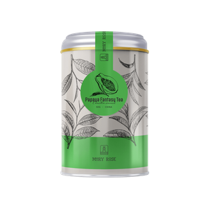 Mary Rose – Thé vert Papaya Fantasy en boîte – 50 g