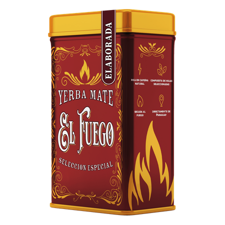 32 x Yerbera - Lattina di El Fuego Elaborada 0,5 kg