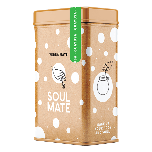 Yerbera – Scatola di latta + Soul Mate Orgánica Guayusa 0,5 kg