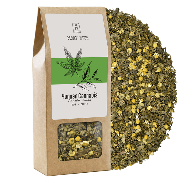 Mary Rose – Thé Yunnan Cannabis – 50 g