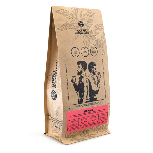 Coffee Broastery – Café en grains Kenya Nyeri Speciality 400 g