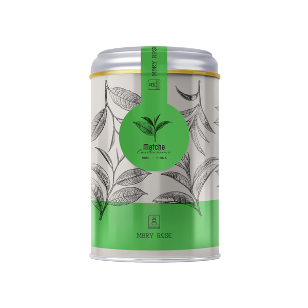 Mary Rose – Čínský zelený čaj Matcha (v plechovce) 100 g