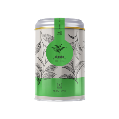 Mary Rose – Čínský zelený čaj Matcha (v plechovce) 100 g