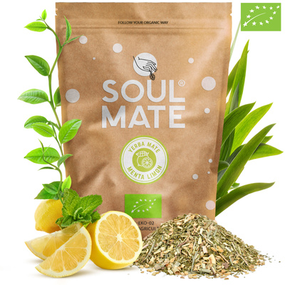 560 x Soul Mate Orgánica Menta Limon 0,5kg (Bio)