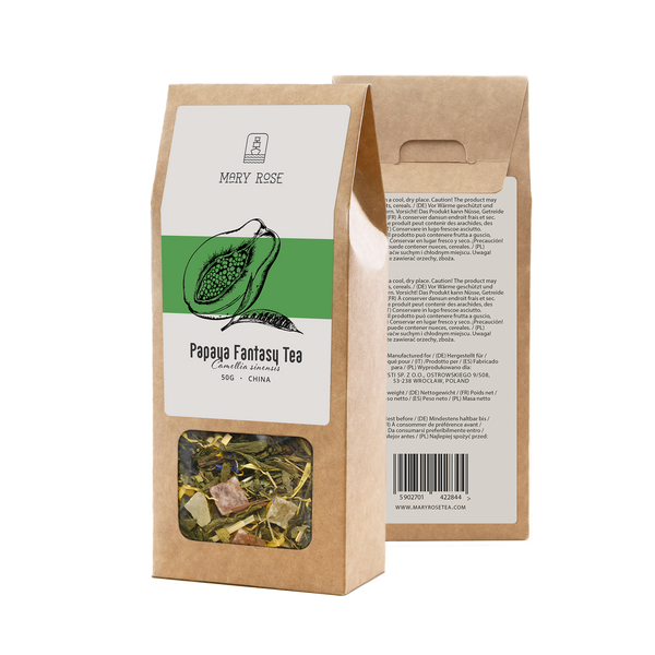 Mary Rose - Herbata Zielona Papaya Fantasy - 50 g