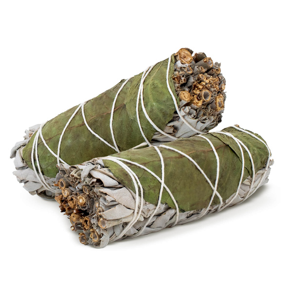 White Sage with Basil – Incense 20-30g (bundle)
