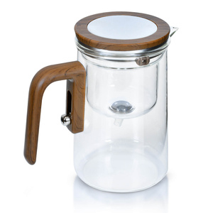 Glasteekanne mit magnetischem Teesieb 800 ml