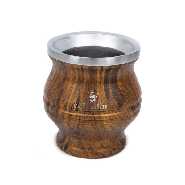 TermoColador – tasse isotherme pour yerba maté – 190 ml (couleur bois)