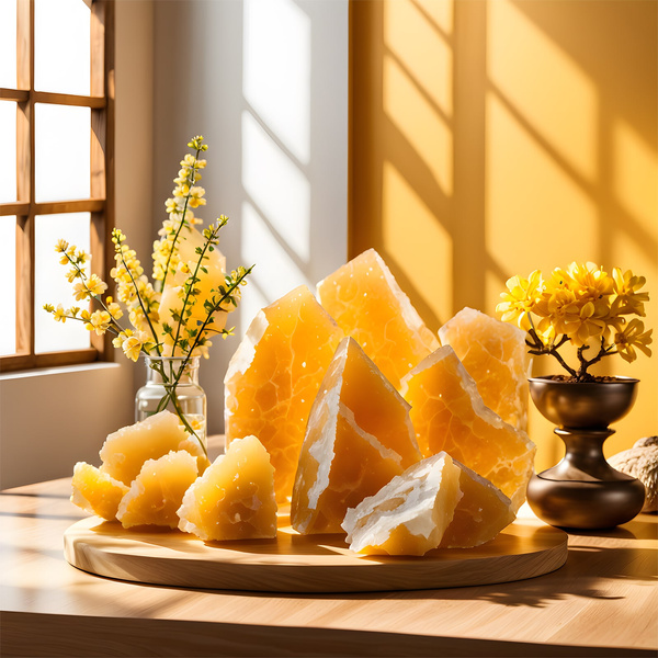 Calcite gialla (pietra grezza) 50 g
