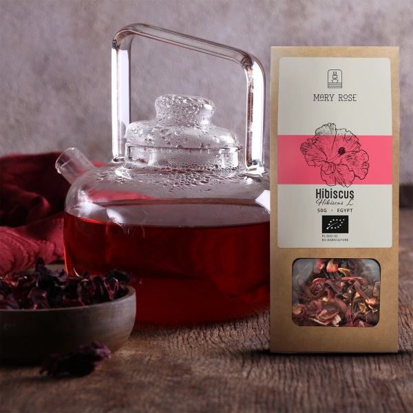 Mary Rose - Hibiscus ecológico (pétalos) 50 g