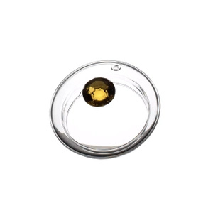 Glass teapot with brewer Diamante 1200ml