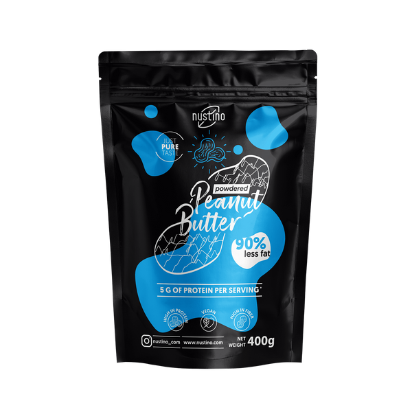 Nustino - arašídové máslo v prášku - bez přísad (Pure) 400g