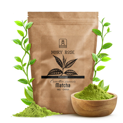 Mary Rose – Čínský zelený čaj Matcha Premium 1 kg