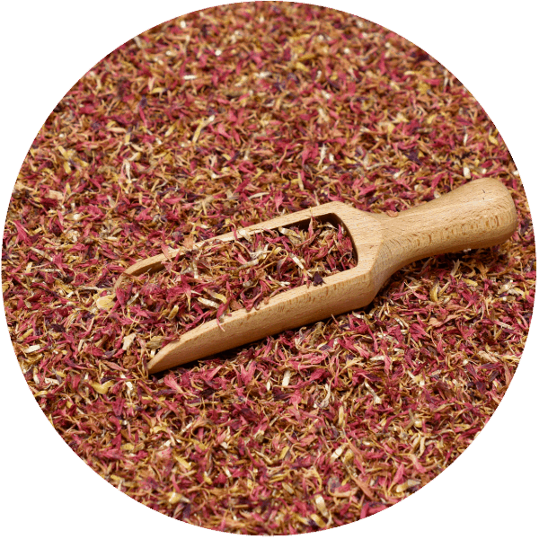 Mary Rose – Rojo aciano 100 g (pétalos)