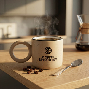 Taza con el logotipo Coffee Broastery 300 ml