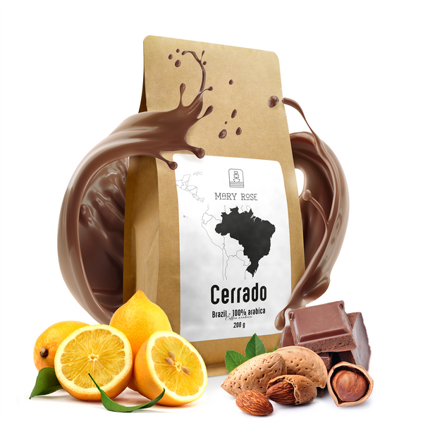 Mary Rose -  Kawa ziarnista Brazil Cerrado premium 200 g