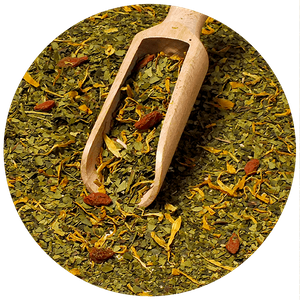 Analoges Thermometer + yerba mate 50g 