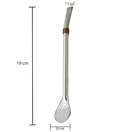 600 x Bombilla Anillo s měděným kroužkem