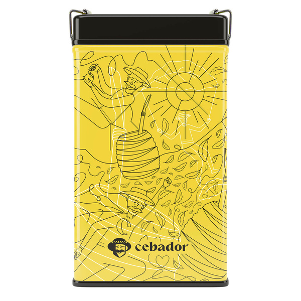 Yerbera - Cebador tin can for yerba mate/coffee/tea