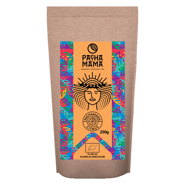 Guayusa Pachamama Citrus - certificado orgánico - 250g