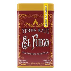 32 x Yerbera - Dose El Fuego Menta Limon 0,5 kg