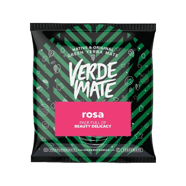Verde Mate Green Rosa - packaging