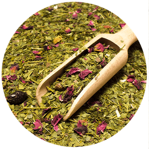 272 x Green Yerba Mate - Rose 1kg LOOSE