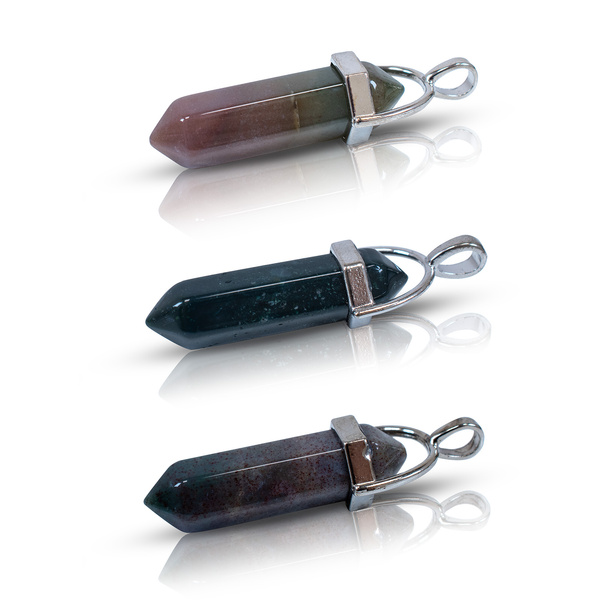 Pendentif en agate indienne