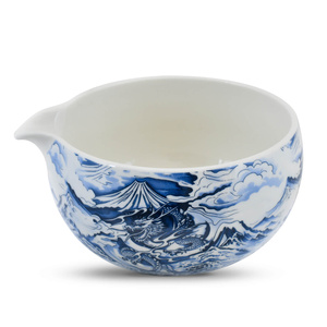 Matchawan Dragon – Bol en céramique pour matcha avec bec verseur