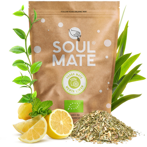 560 x Soul Mate Orgánica Menta Limon 0,5kg (organiczna)