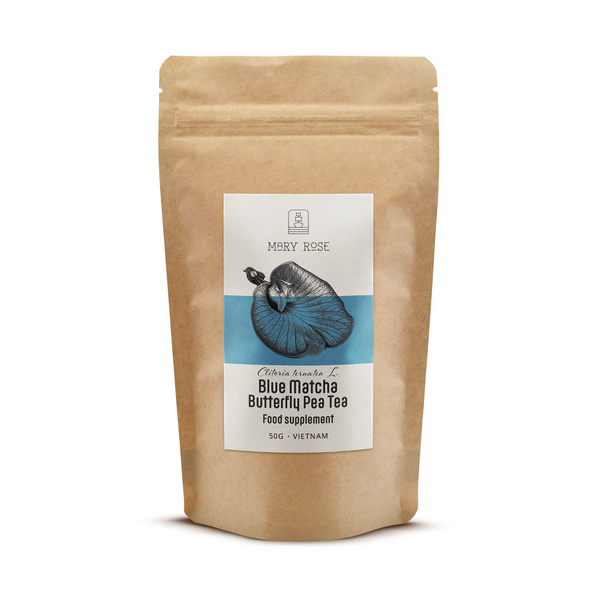 Mary Rose – Blue Matcha – Butterfly Pea Tea (prášek) 50 g