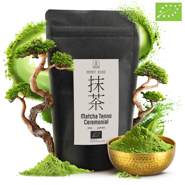 Mary Rose – Tè verde Matcha Tenno giapponese (BIO) Cerimoniale 30 g