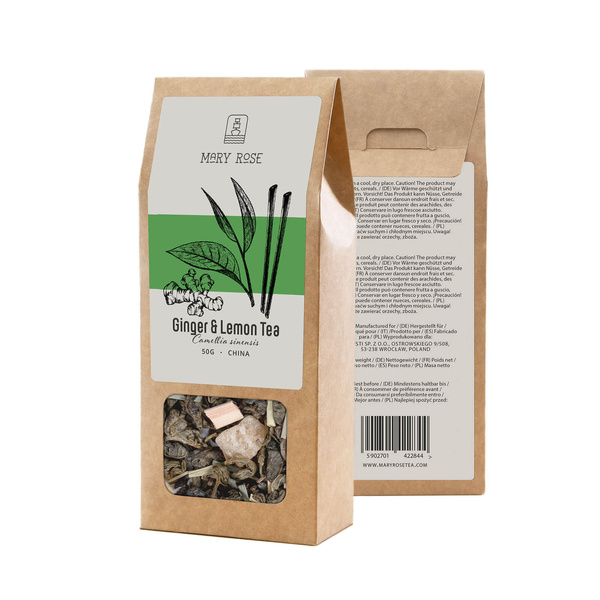Mary Rose – Čaj Ginger & Lemon – 50 g