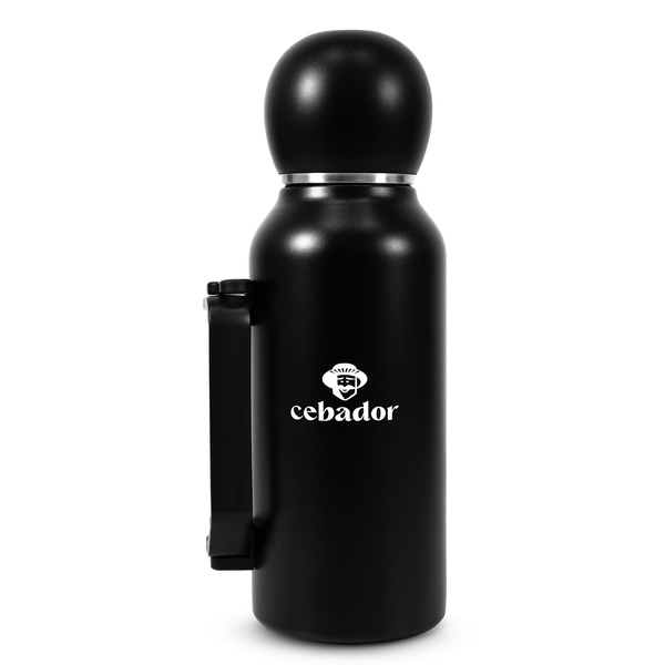 24 x YerbaGo – Thermos with Mate Gourd and Bombilla 1.3 L – black