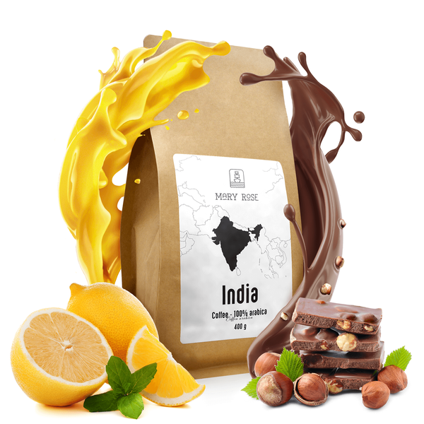 Mary Rose -  whole bean coffee India Karnataka premium 400g