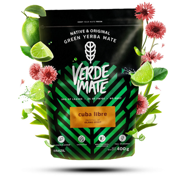 40 x Verde Mate Green Cuba Libre 0.4kg