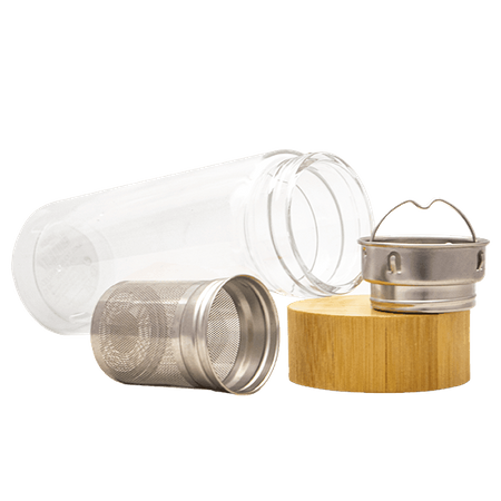30 x Glass thermos with brewer - Mate to Go - 300 ml