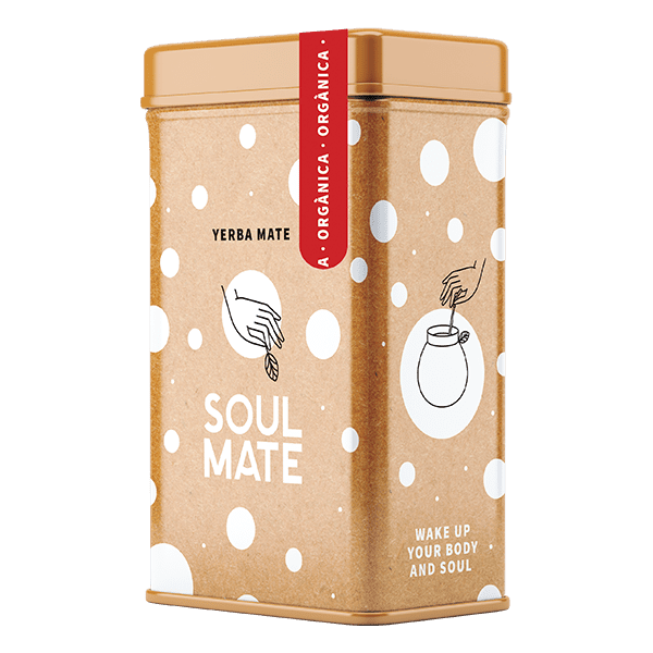 Yerbera – Plechovka + Soul Mate Orgánica Elaborada 0,5 kg