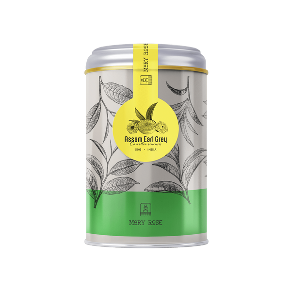 Mary Rose - Té Assam Earl Grey en lata - 50g