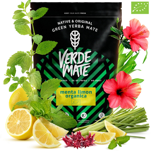 Verde Mate Green Organica Menta Limon 0.4kg