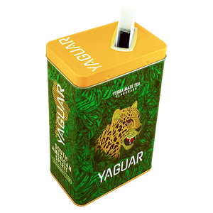 Yerbera – Boîte en métal + Yaguar Cannabis 0,5 kg