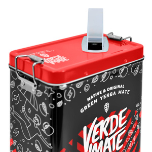 Yerbera – Boîte en métal + Verde Mate Green Energia Guarana 0,5 kg