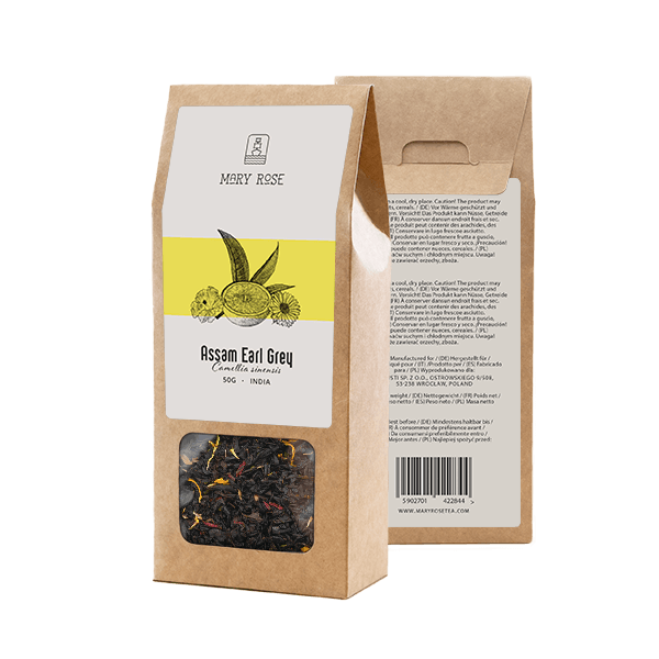 Mary Rose - Thé Noir Assam Earl Grey - 50 g