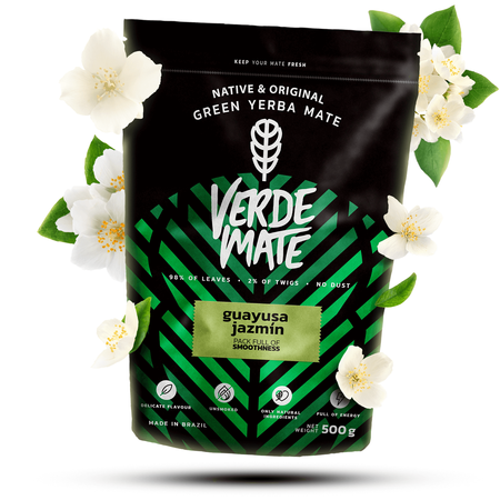 560 x Verde Mate Green Guayusa Jazmín 0,5kg